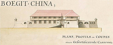 Afbeelding: Boegit China (Bukit Cina), The Sultans Well / Perigi Raja - Plans, profils en coupes eener gefortificeerde casarme